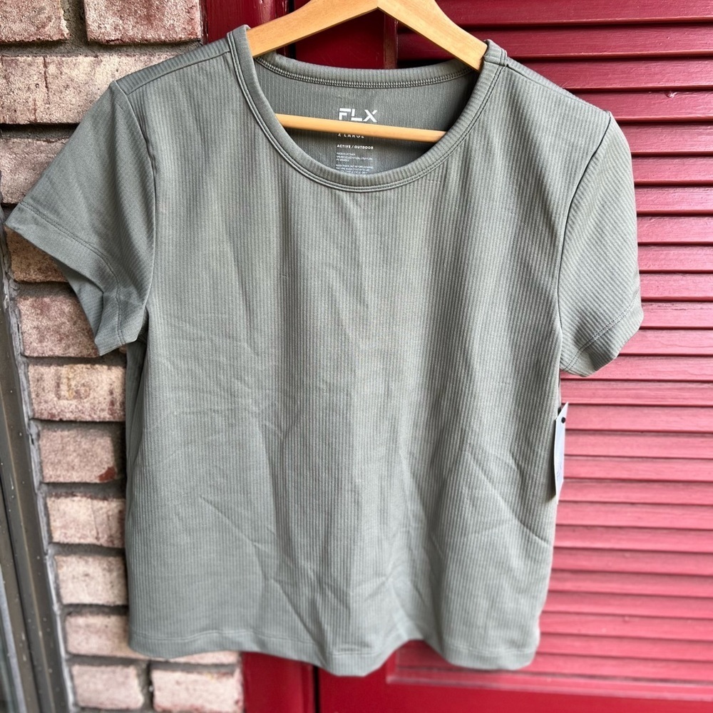 FLX extra large green Short Sleeve Tee - Picture 7 of 7